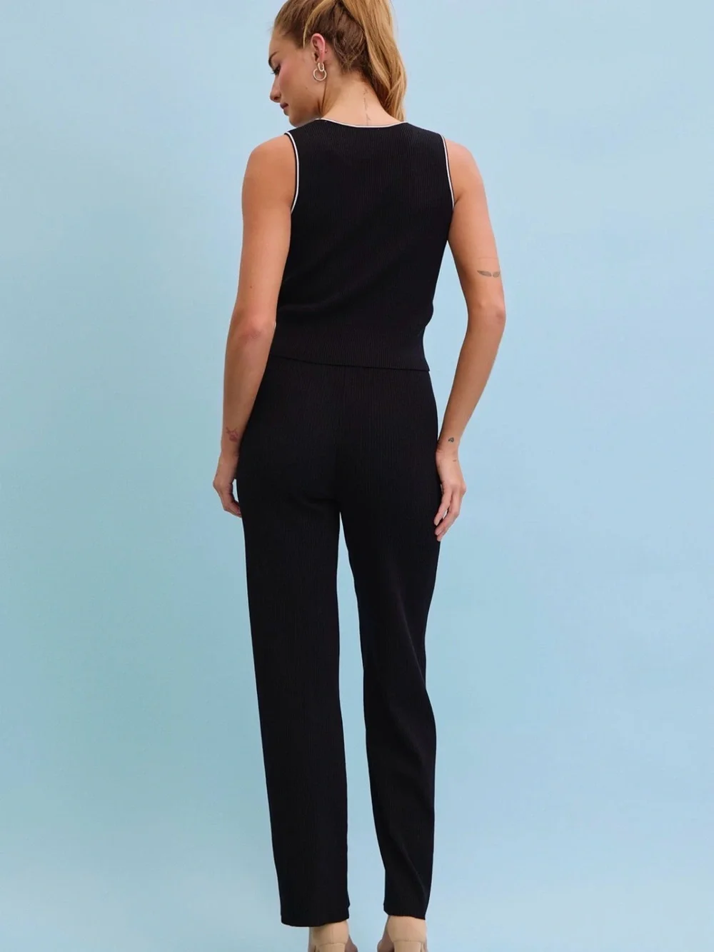 Premium Boutique Knot Top and Pants Set